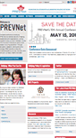 Mobile Screenshot of prevnet.ca